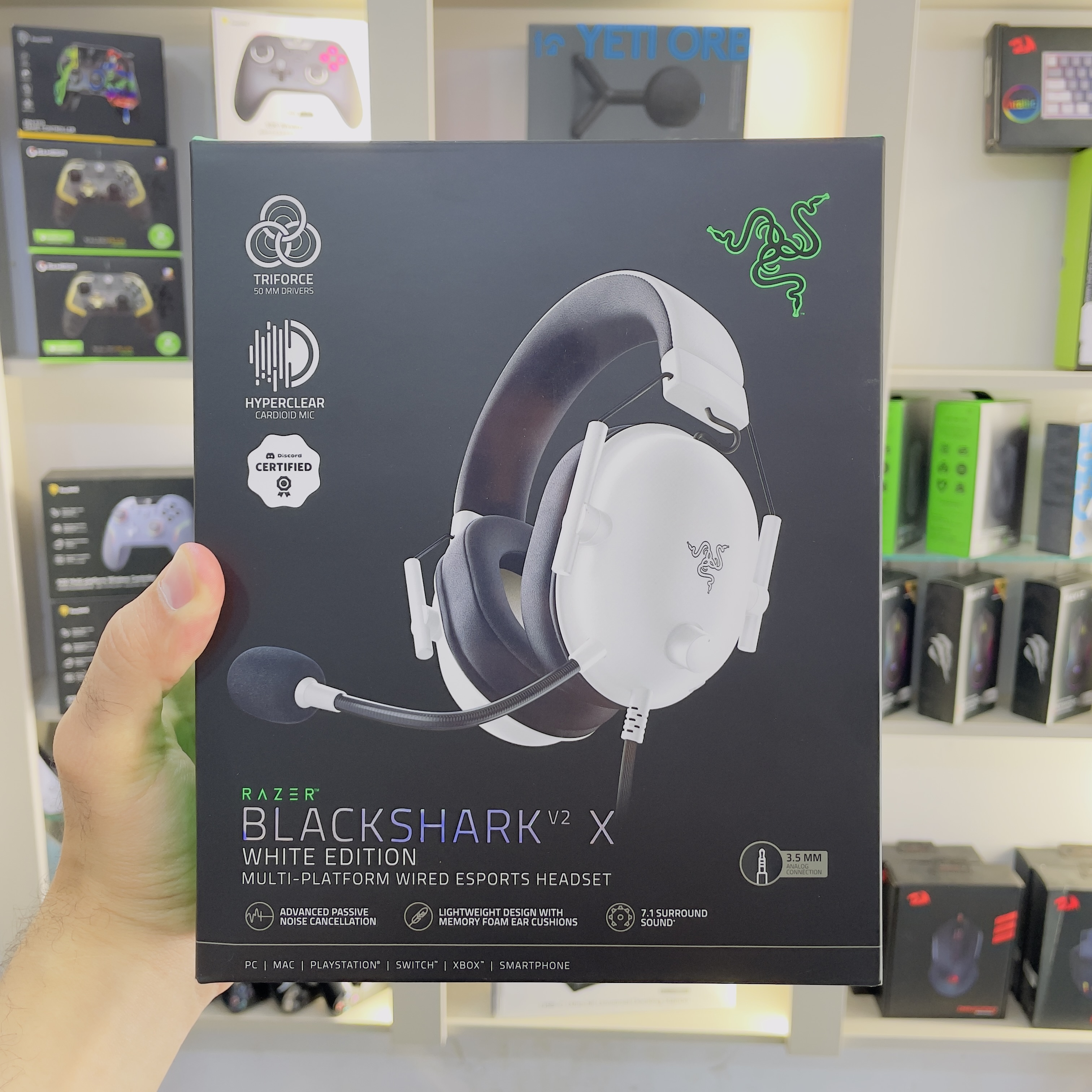 Blackshark V2 X White Edition