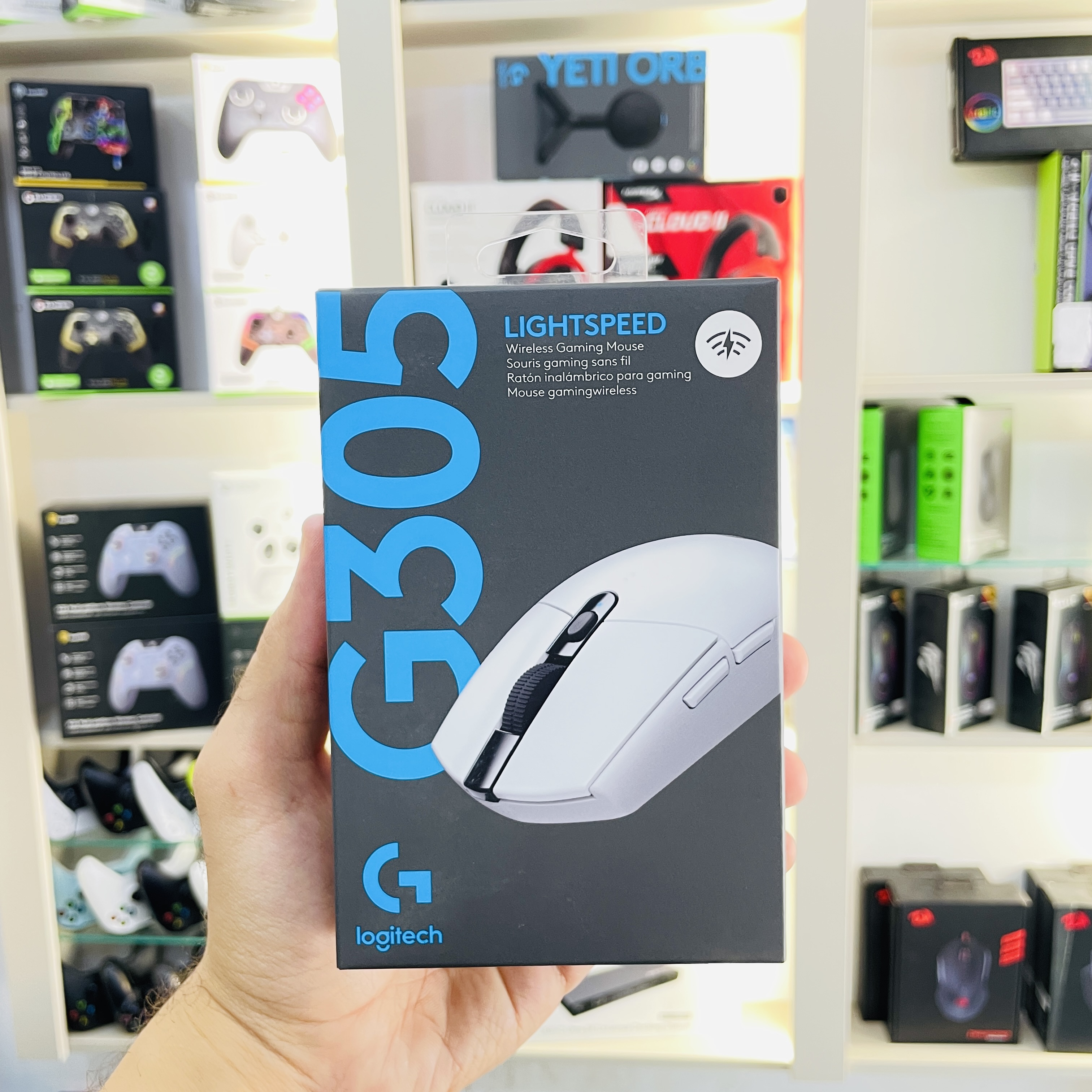 G305 Lightspeed White